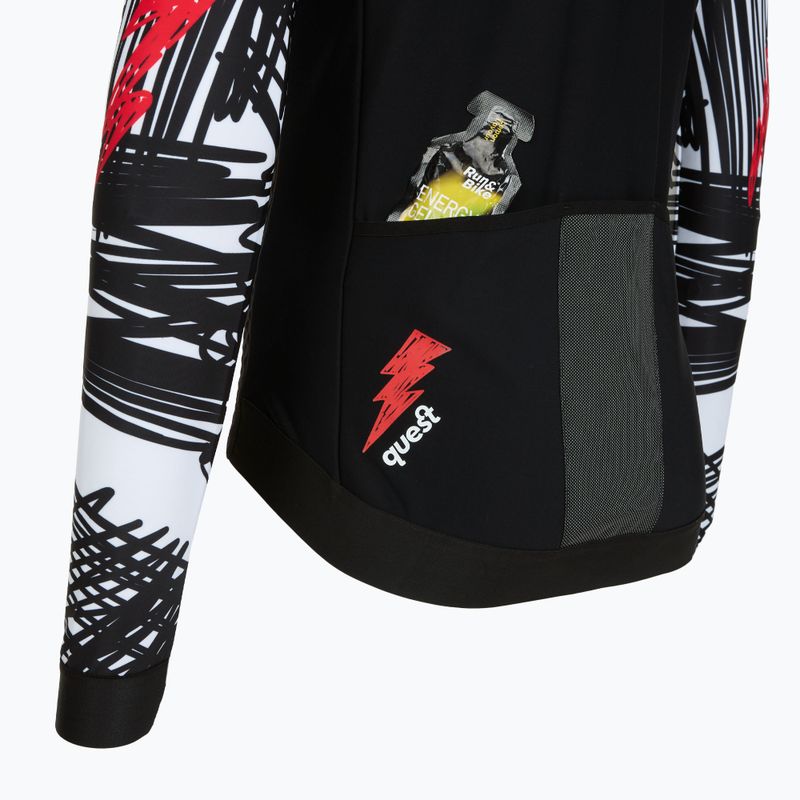 Cyklistická bunda Quest Tech watch out 3