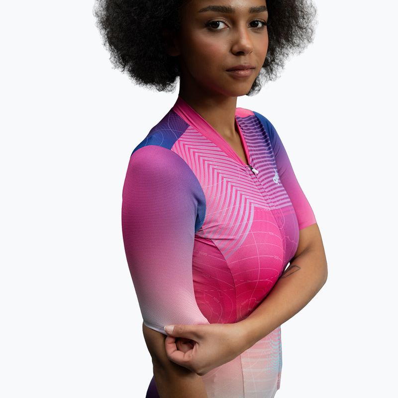 Dámský cyklistický dres Quest Pink Wind W 7