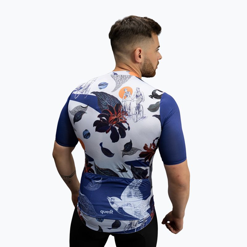 Pánský cyklistický dres Quest Retro 3