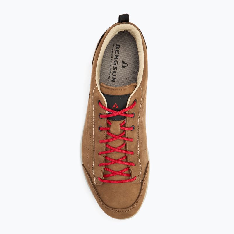 Pánské turistické boty   BERGSON Gessi Low STX brown/ l.beige 5
