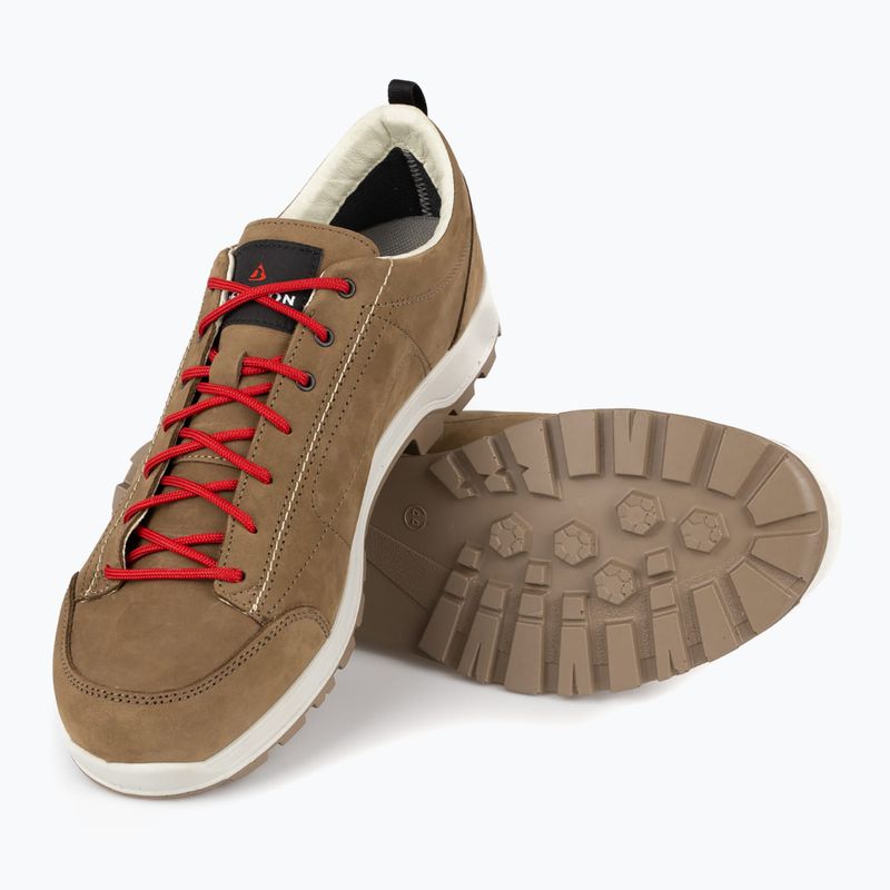Pánské turistické boty   BERGSON Gessi Low STX brown/ l.beige 14