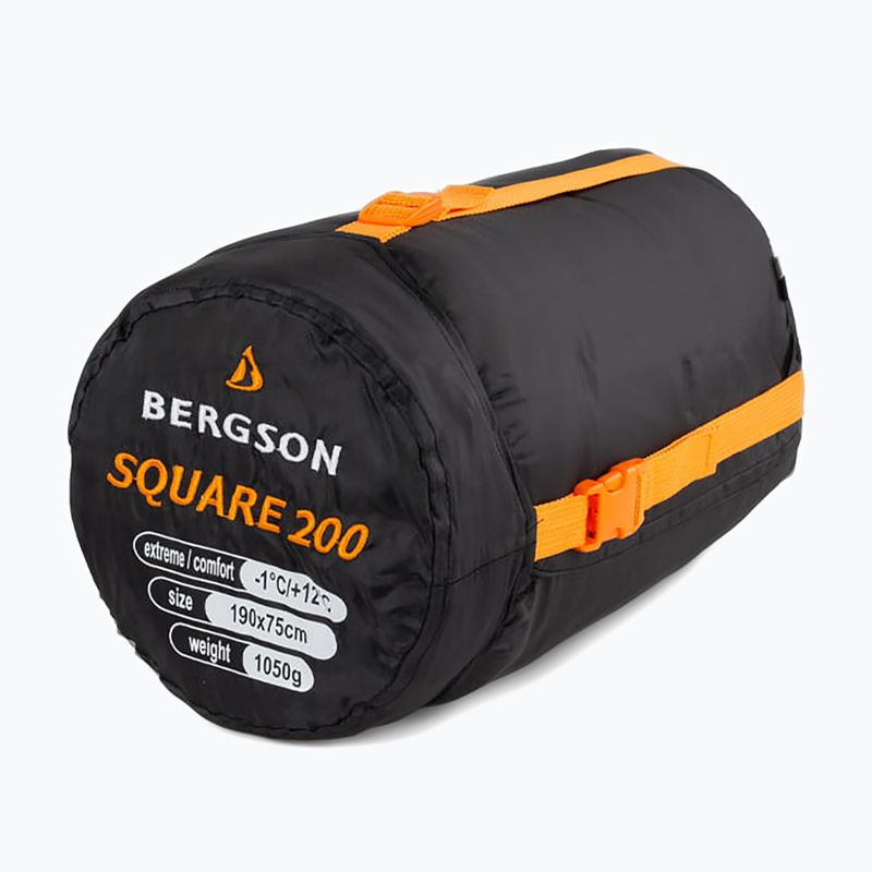 Spací pytel BERGSON Square 200 černý 6
