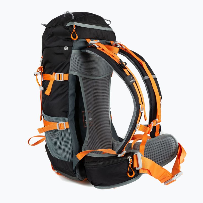 Turistický batoh BERGSON Tunnebo 35 l black/orange 4
