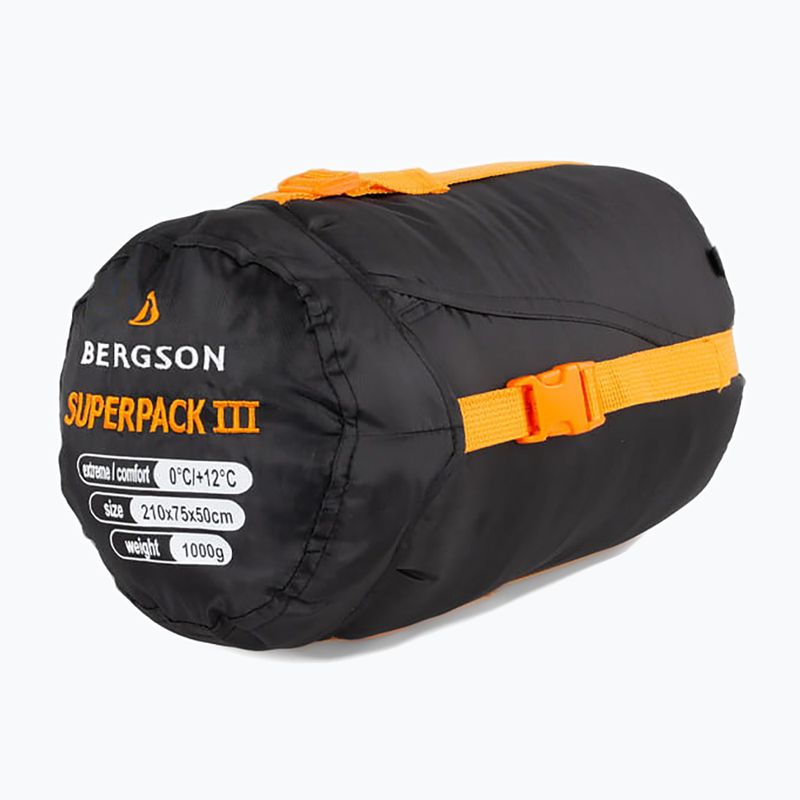 Spací pytel BERGSON Superpack III černý 9