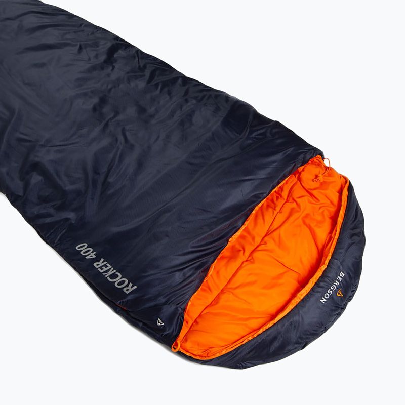 Spací pytel BERGSON Rocker 400 asfalt/navy 2