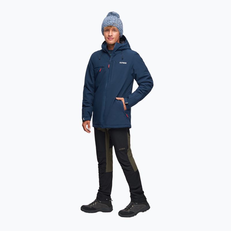 Pánská lyžařská bunda Alpinus Causses navy blue 2