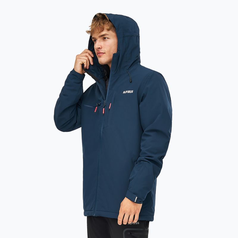 Pánská lyžařská bunda Alpinus Causses navy blue 4