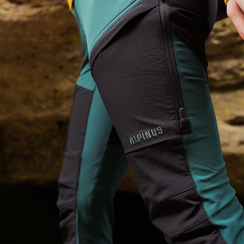Dámské outdoorové kalhoty Alpinus Socompa zelené 6