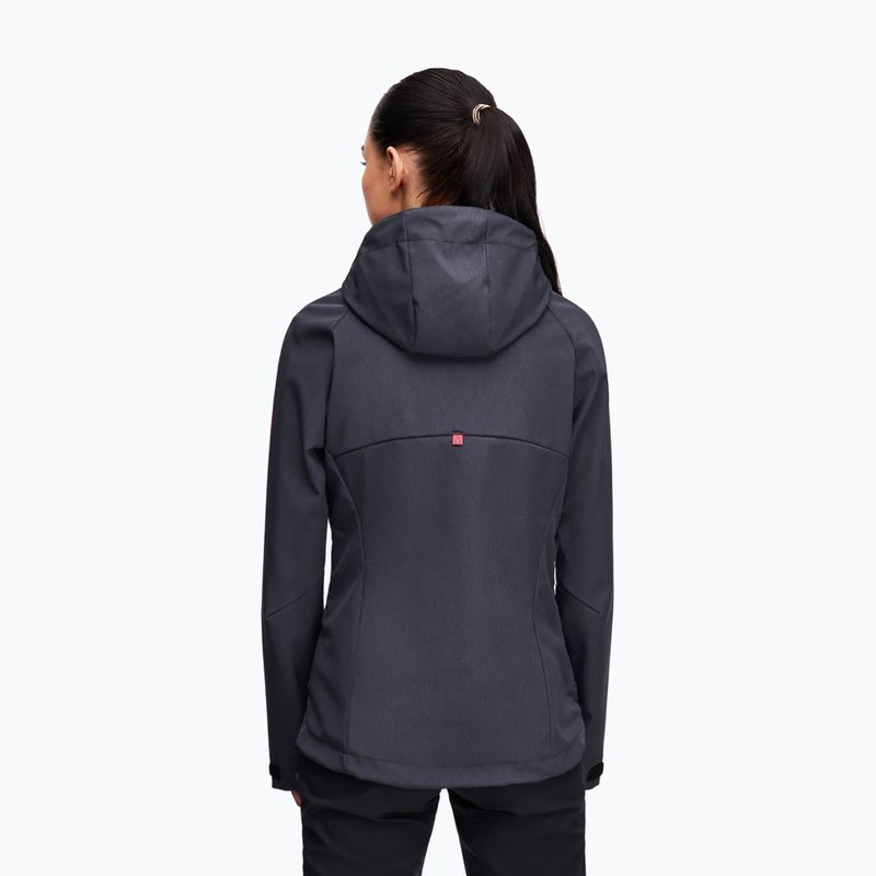 Dámská softshellová bunda Alpinus Minthi graphite/black 2