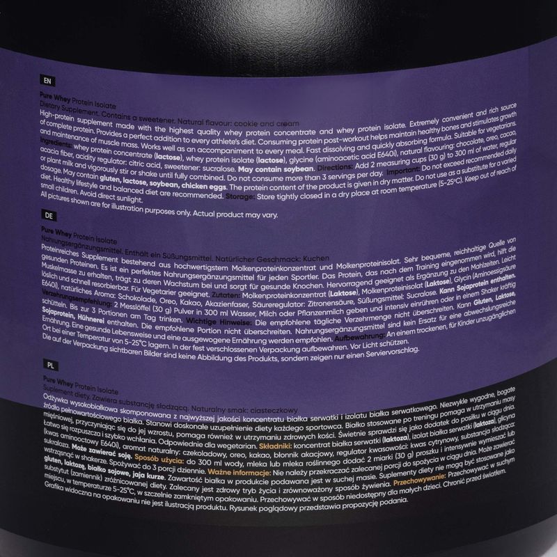 Pure Whey MONDOLAB Protein Isolate 1,8kg zákusek MND006 2
