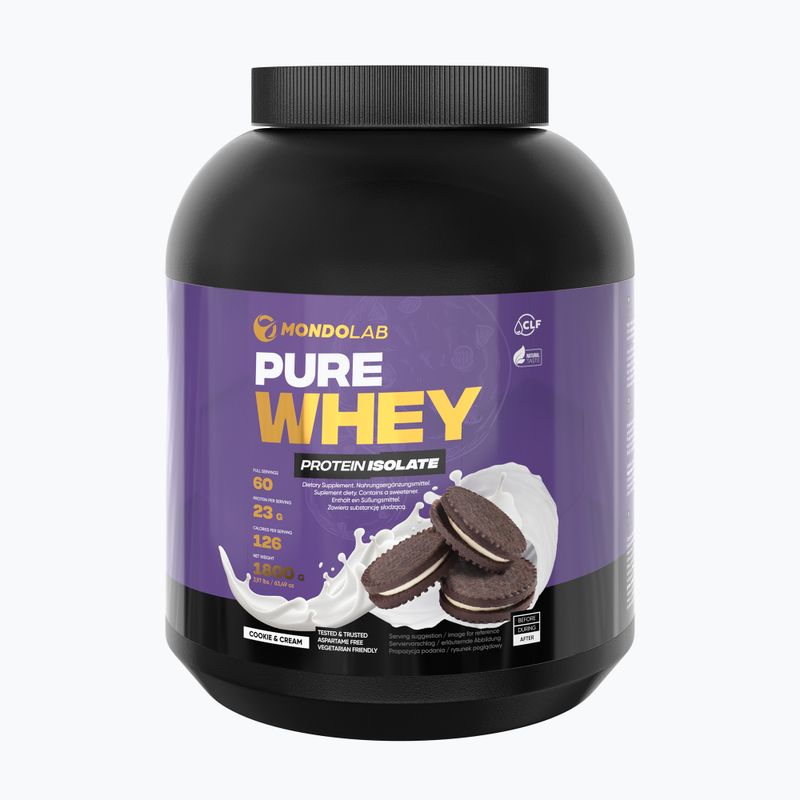 Pure Whey MONDOLAB Protein Isolate 1,8kg zákusek MND006