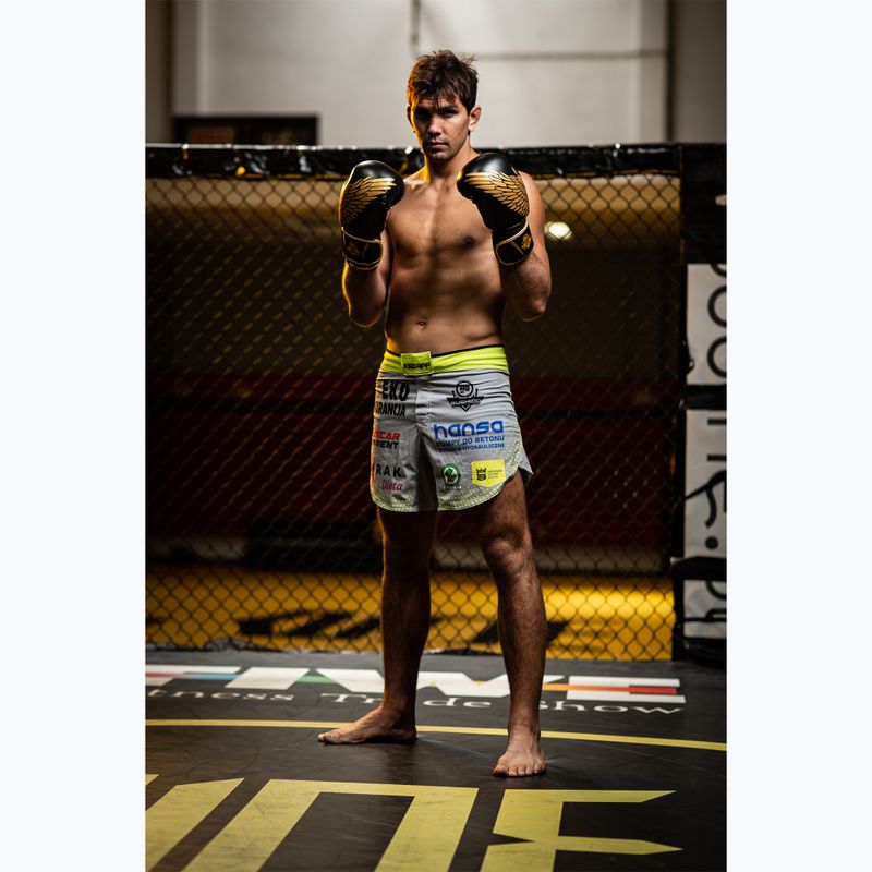 Boxerské rukavice Bushido HAWK Active Clima černá a zlatá B-2v17 10