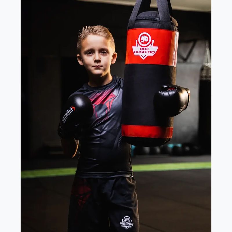 Dětský boxovací vak DBX BUSHIDO Kids 60 cm red 12