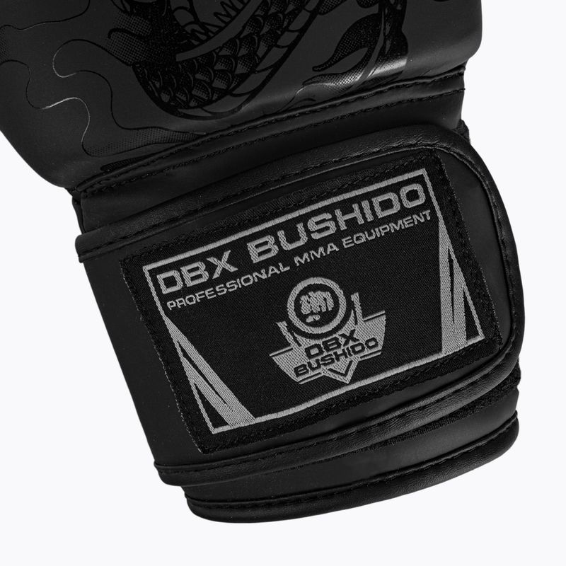 Boxerské rukavice Bushido Black Dragon černé B-2v18 5