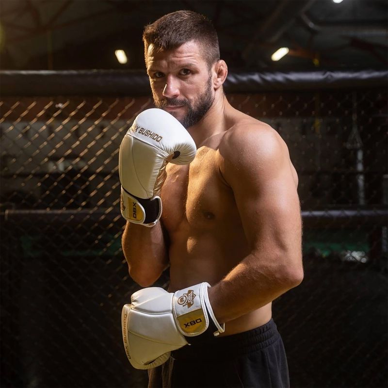 DBX BUSHIDO Hammer bílé boxerské rukavice B-2V19 14
