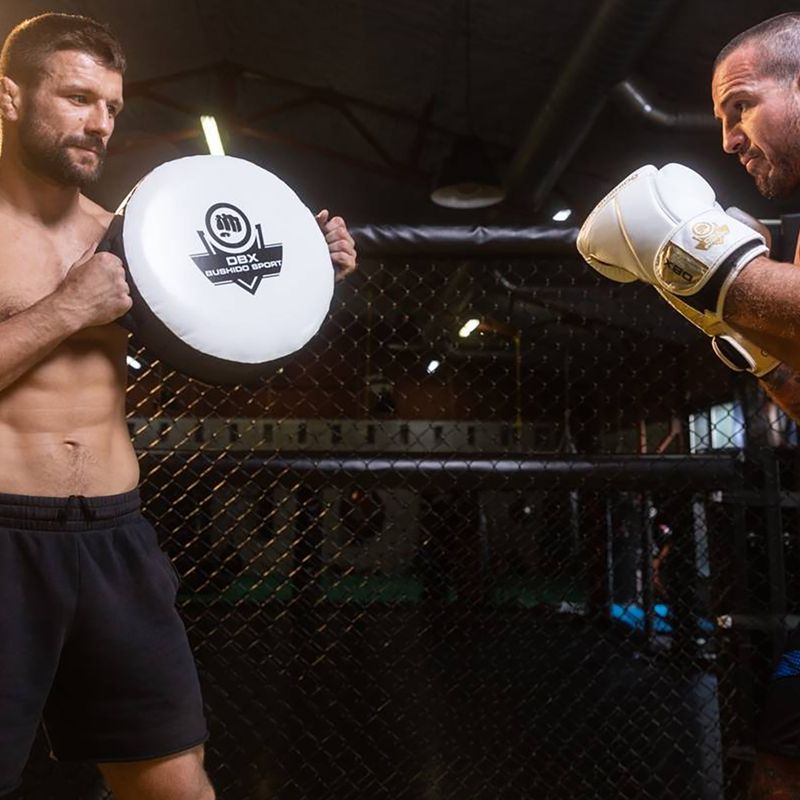 DBX BUSHIDO TO kulatý tréninkový disk bílý 16