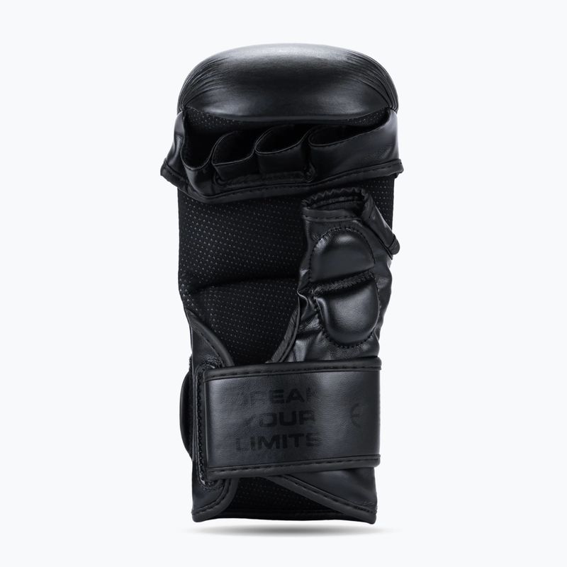 Grapplingové rukavice DBX BUSHIDO MMA Premium black/red 4