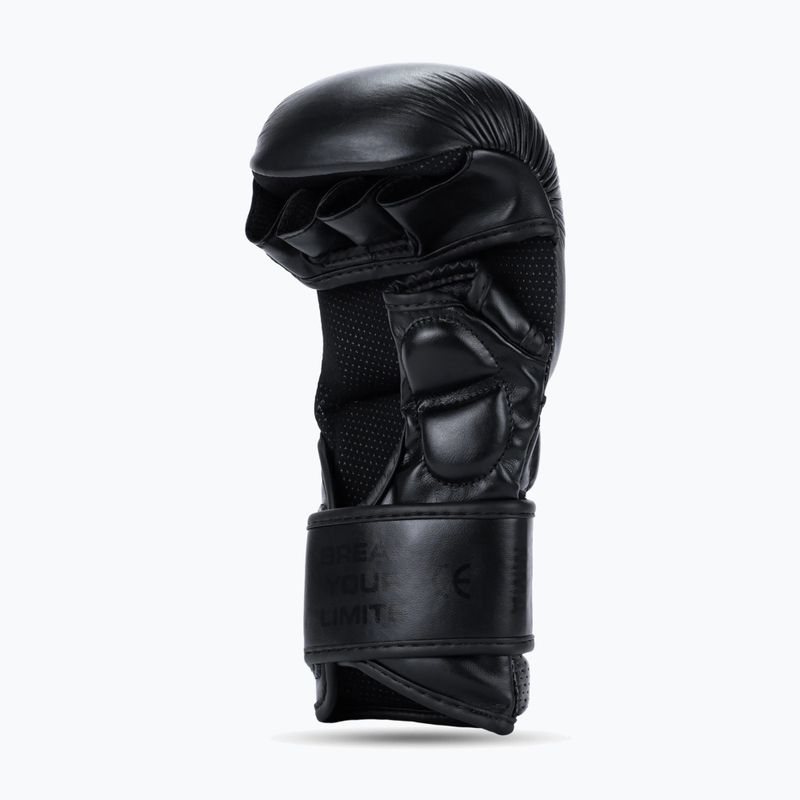 Grapplingové rukavice DBX BUSHIDO MMA Premium black/red 10