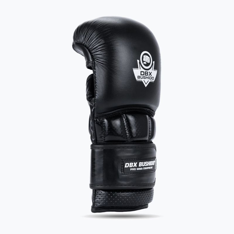 Grapplingové rukavice DBX BUSHIDO MMA Premium black/red 11
