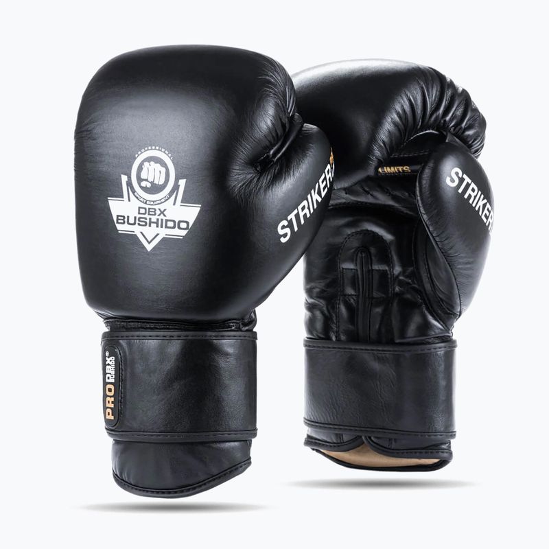 Boxerské rukavice DBX BUSHIDO "Striker" black 2