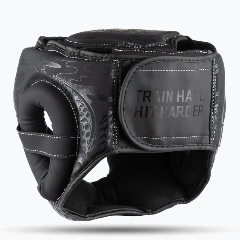 Boxerská helma DBX BUSHIDO Black Dragon black/dragon 3