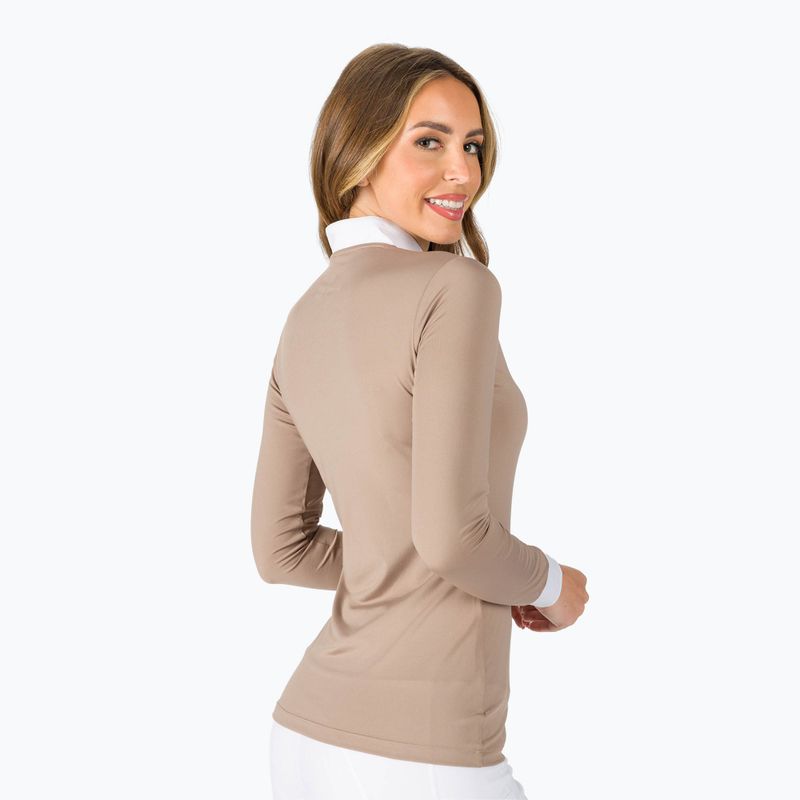 Dámské soutěžní tričko Fera Shortsleeve beige 1.1 3