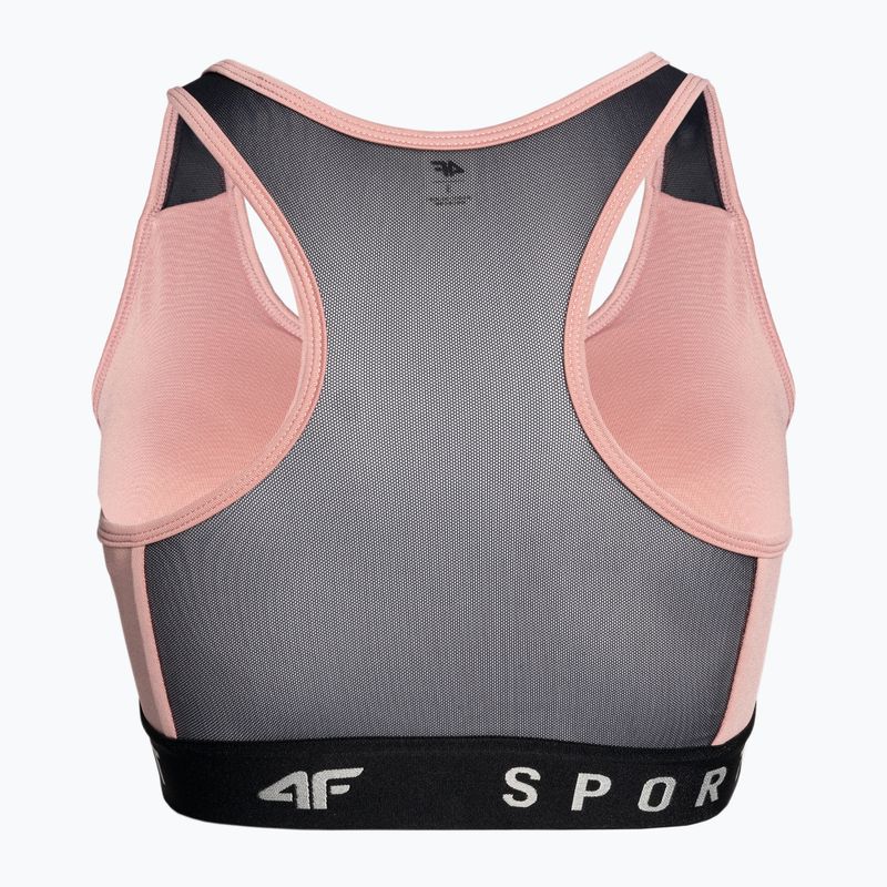 4F fitness podprsenka růžová 4FSS23USBAF051-56S 2