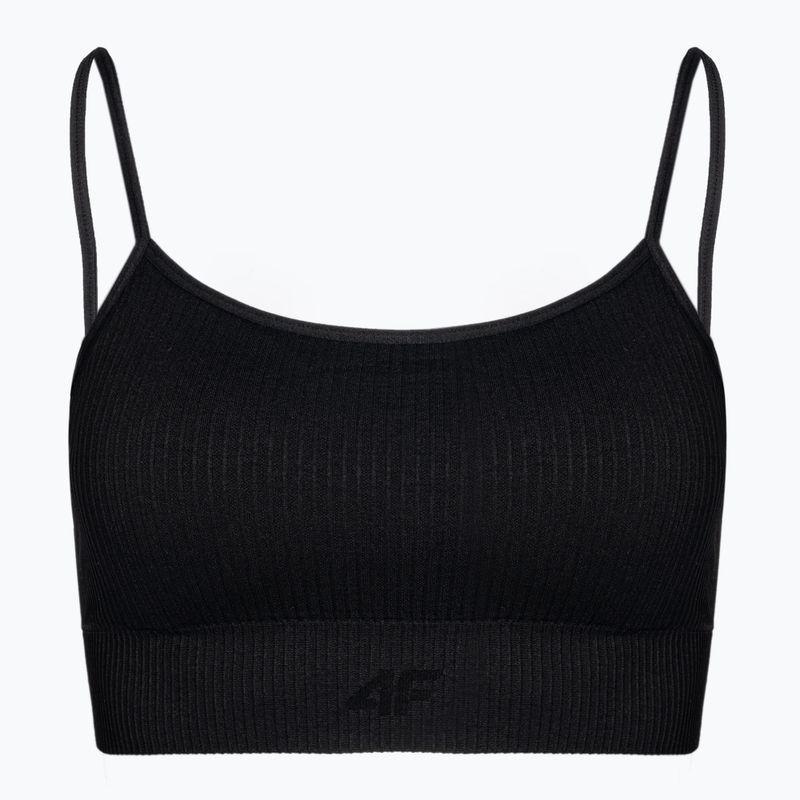 Dámská fitness podprsenka 4F černá 4FSS23USBAF031-20S