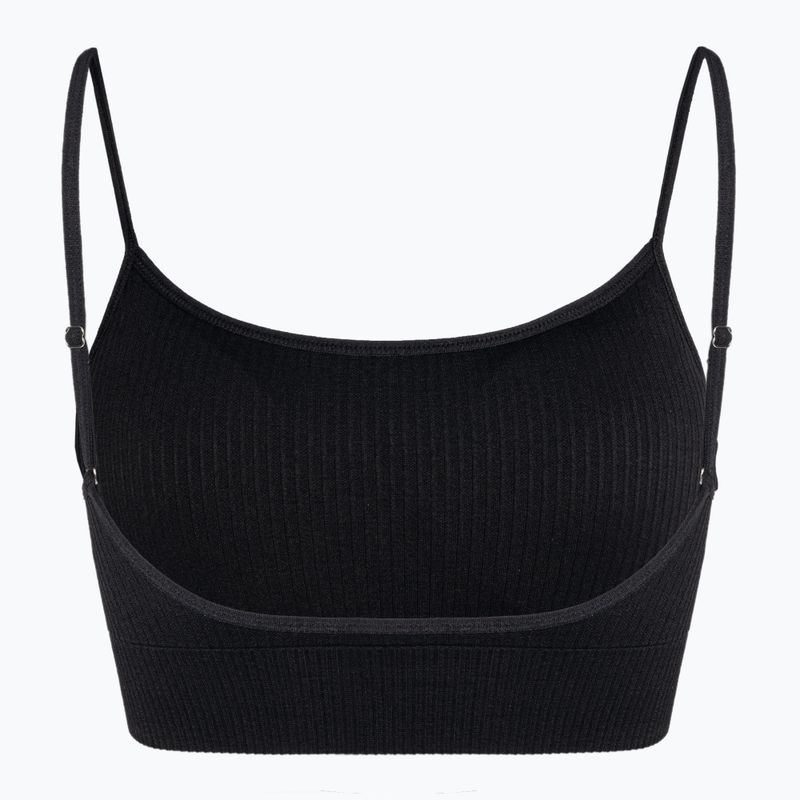 Dámská fitness podprsenka 4F černá 4FSS23USBAF031-20S 2