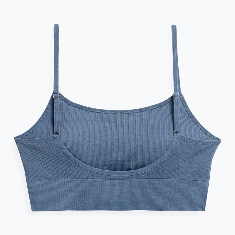Dámská fitness podprsenka 4F modrá 4FSS23USBAF031-32S 2