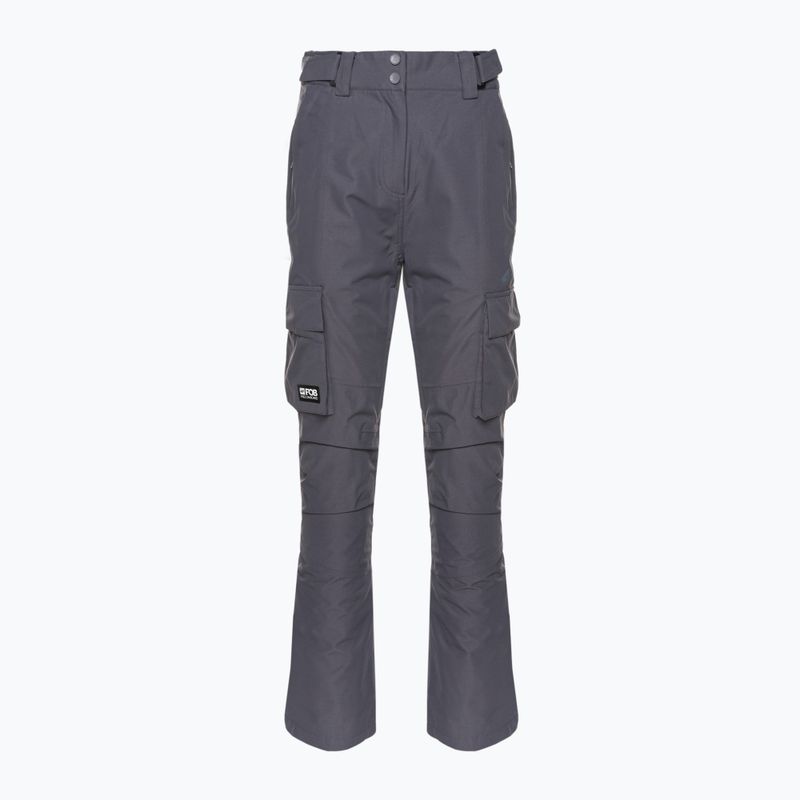 Dámské snowboardové kalhoty 4F F390 middle grey