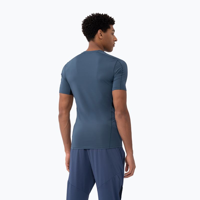 Pánské tréninkové tričko 4F M451 denim 2