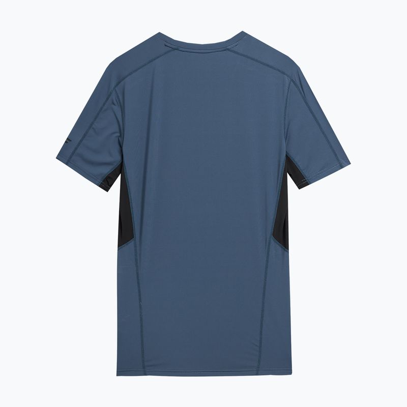 Pánské tréninkové tričko 4F M451 denim 4