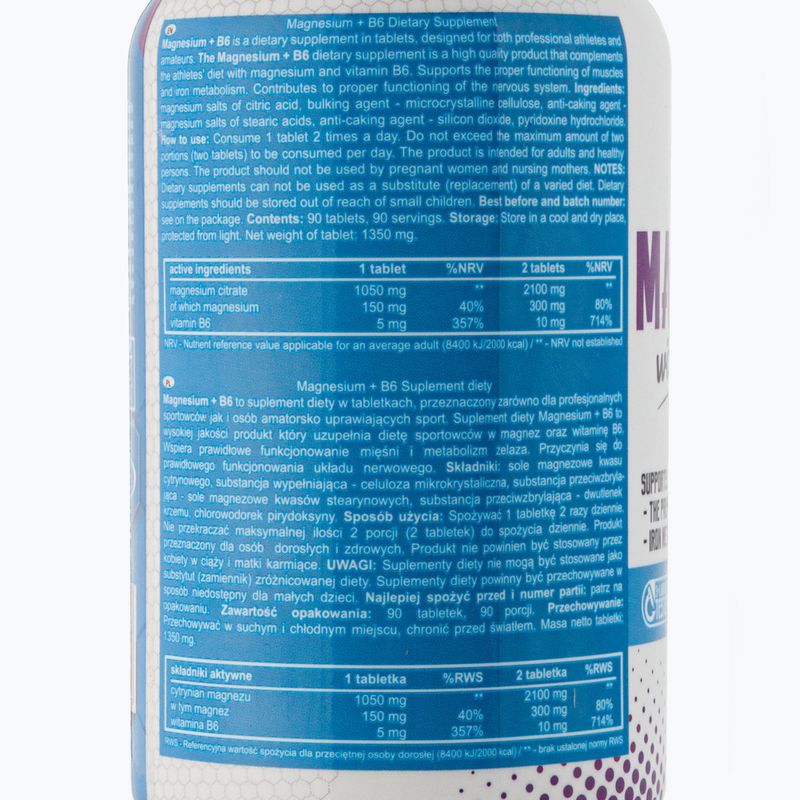 Magnesium Real Pharm hořčík+B6 90 tablet 666718 2