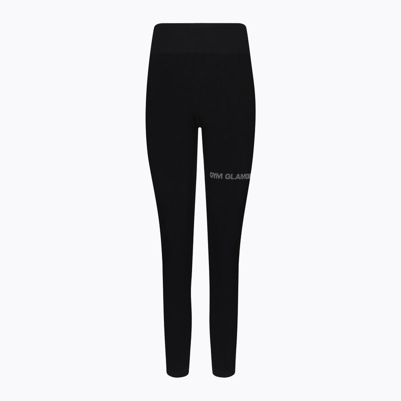 Dámské legíny Gym Glamour push up černé 311 5