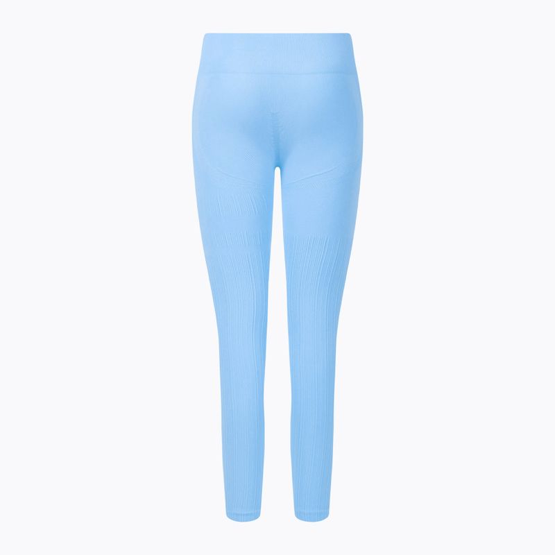 Dámské legíny Gym Glamour push up jasnomodrýe 405 7