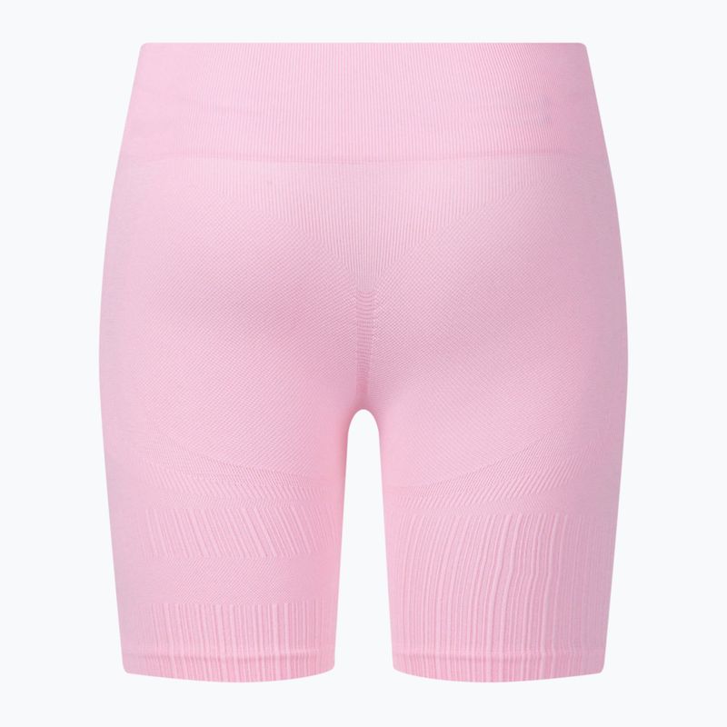 Dámské tréninkové šortky Gym Glamour Bikery push up růžove 410 6