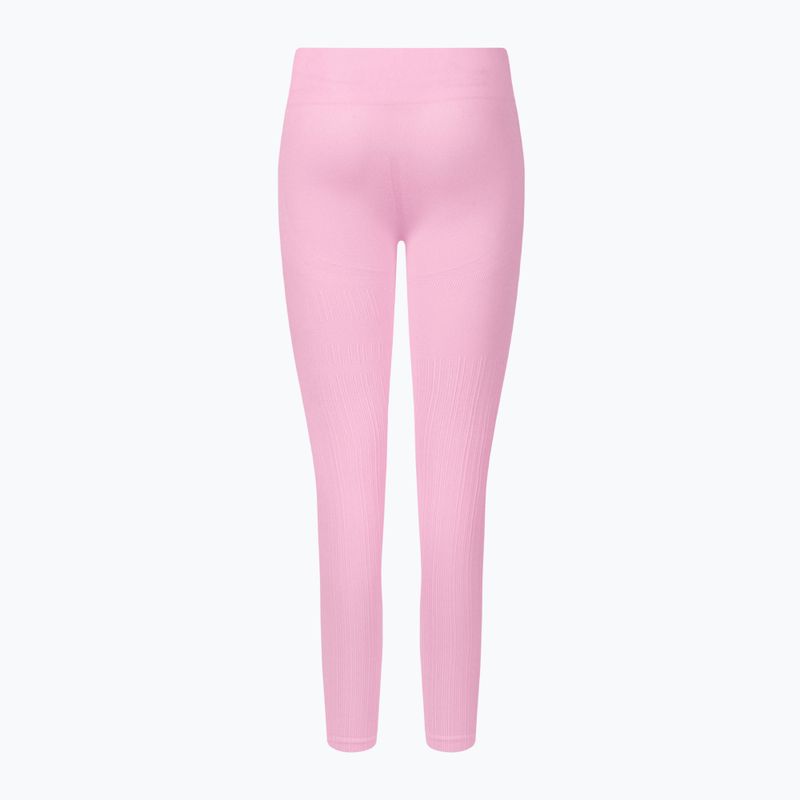 Dámské legíny Gym Glamour push up jasnorůžove 408 2