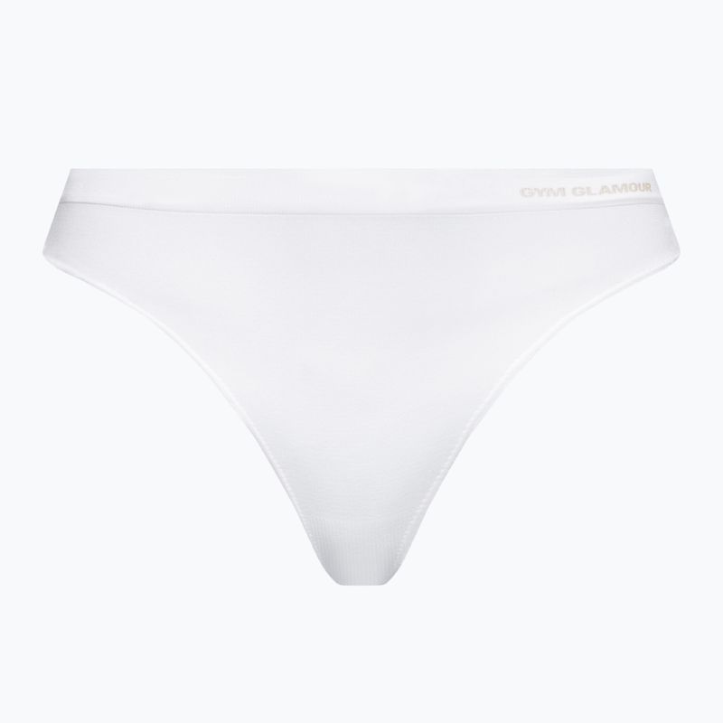 Dámská tanga Glamour White 414