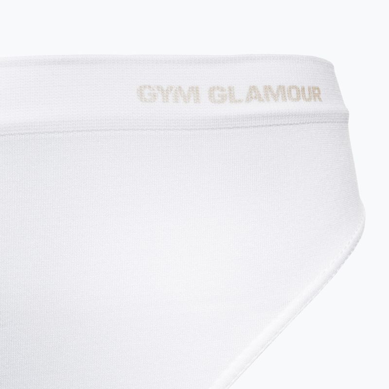 Dámská tanga Glamour White 414 3