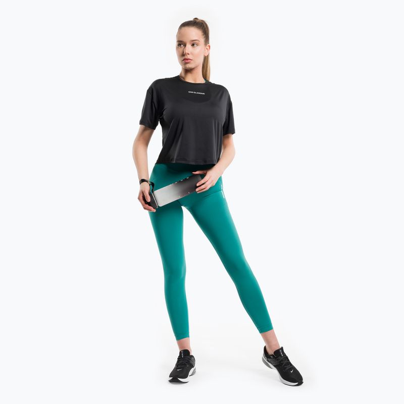 Dámské sportovní tričko Gym Glamour Sport Black 424 2