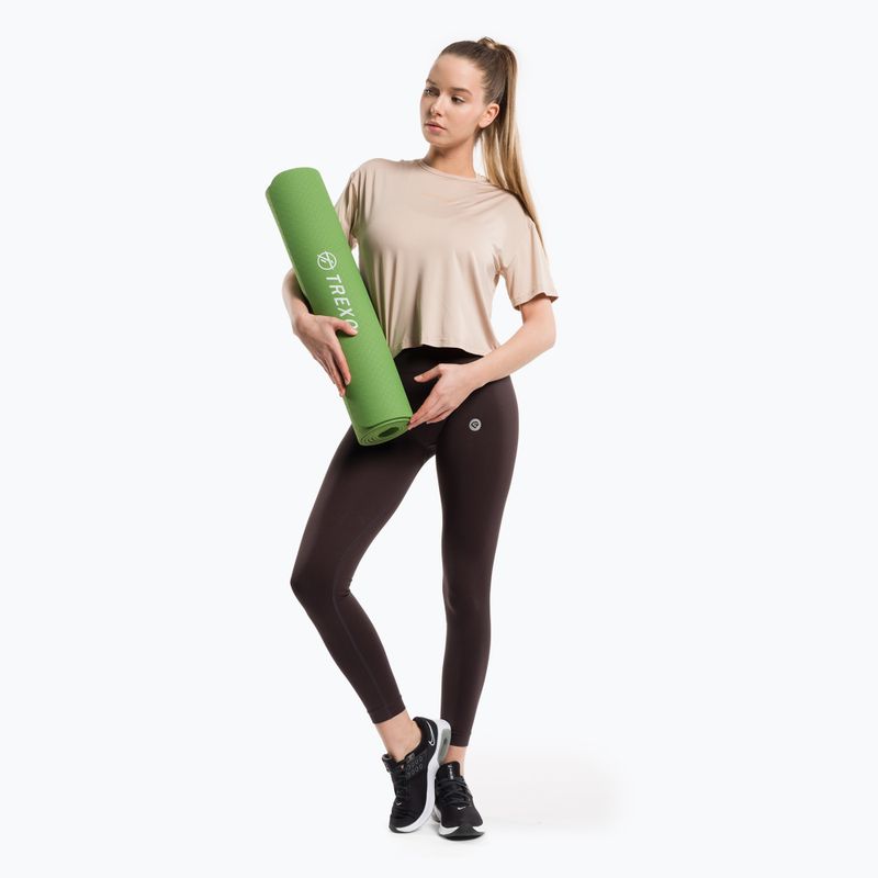 Dámské sportovní tričko Gym Glamour Sport Beige 427 2