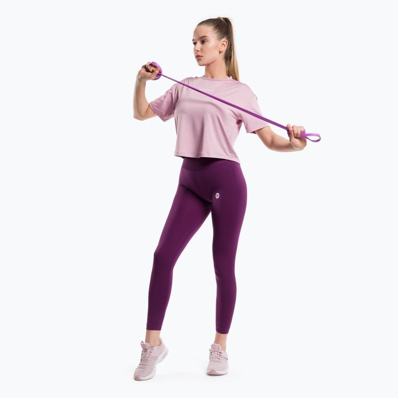 Dámské trekingové legíny  Gym Glamour Flexible Violet 433 2