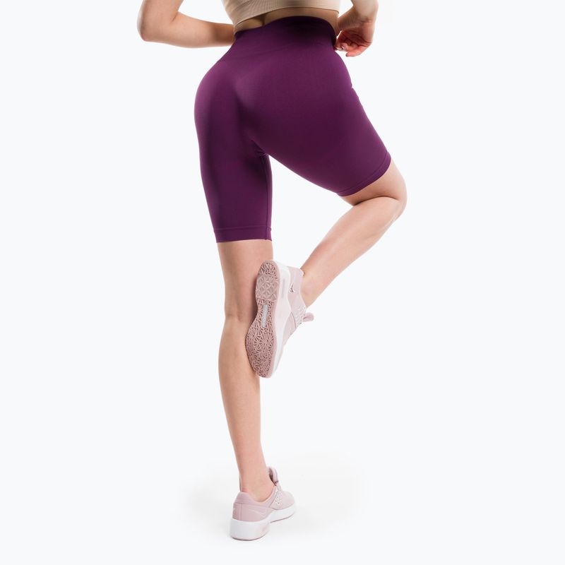 Dámské fitness kraťasy  Gym Glamour Flexible Violet 439 3