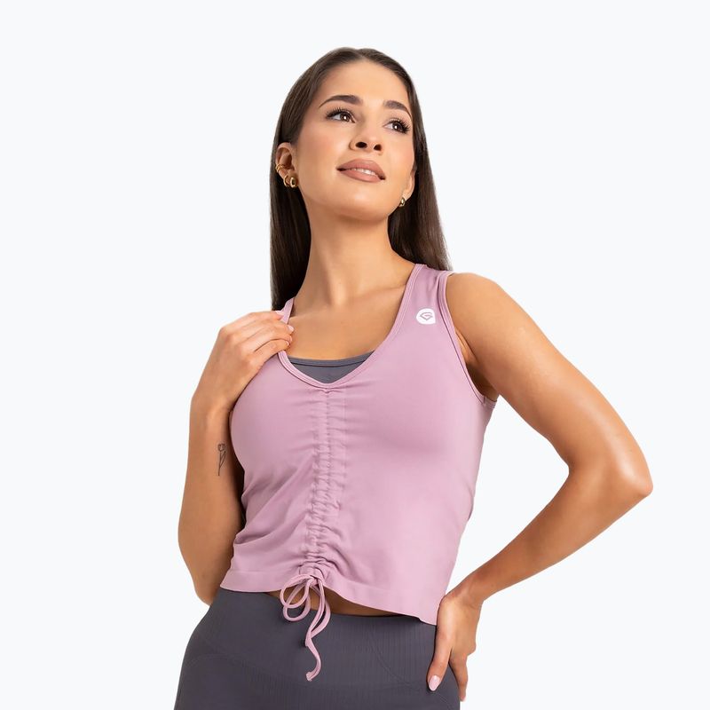 Dámský top se stahovací šňůrkou Gym Glamour Pink 447