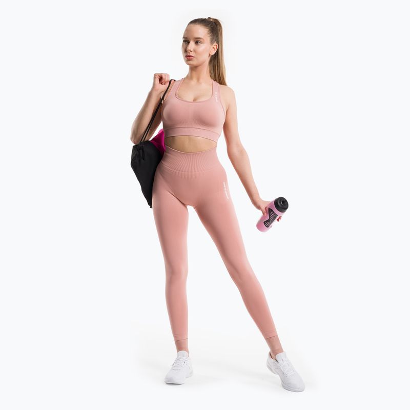 Dámské trekingové legíny  Gym Glamour Compress Rose Tan 454 2