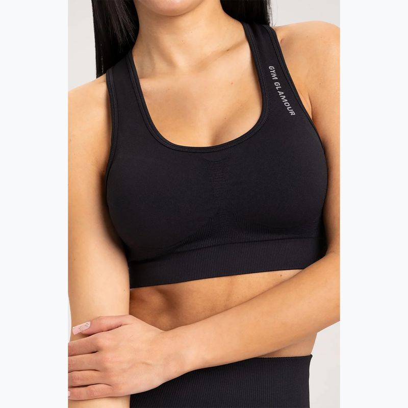 Fitness podprsenka Gym Glamour Compress Black 458 3
