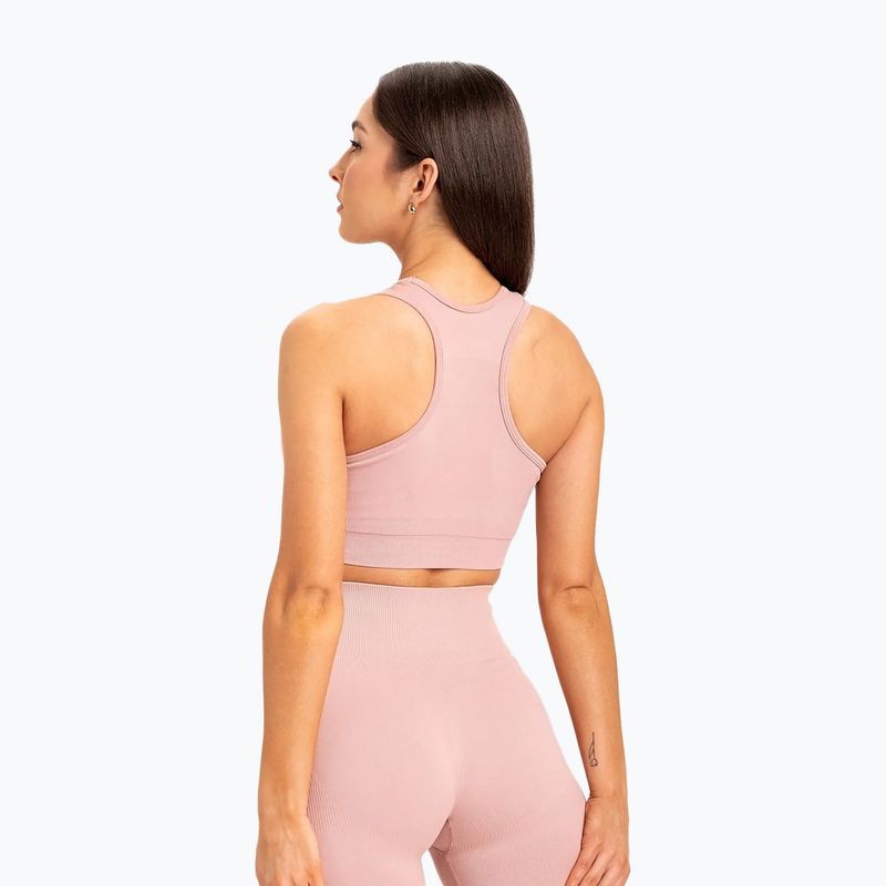 Fitness podprsenkas Gym Glamour Compress Rose Tan 462 2