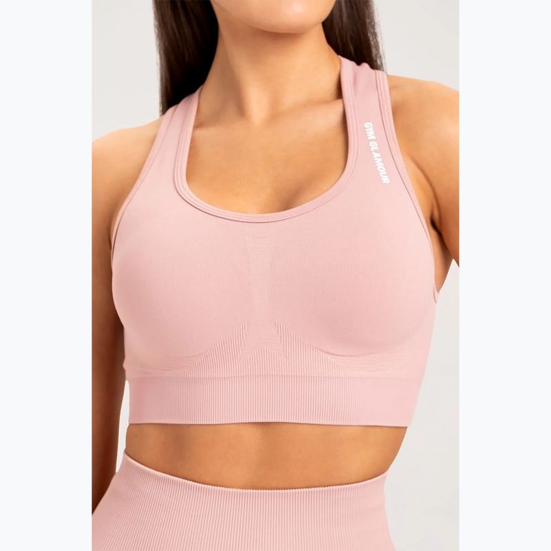 Fitness podprsenkas Gym Glamour Compress Rose Tan 462 3