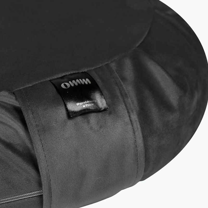 Meditační polštář OMM YOGA Zafu grey 3